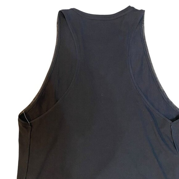 NWT Athleta Essence Mesh Tank Black Size Large Side Tie Detail - Picture 3 of 9